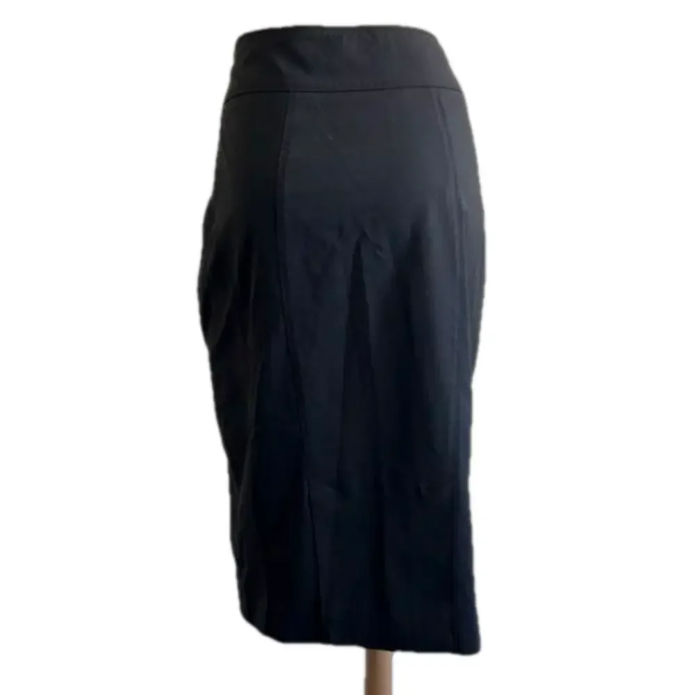 BURBERRY London black pencil skirt SZ 8 - Picture 1 of 9
